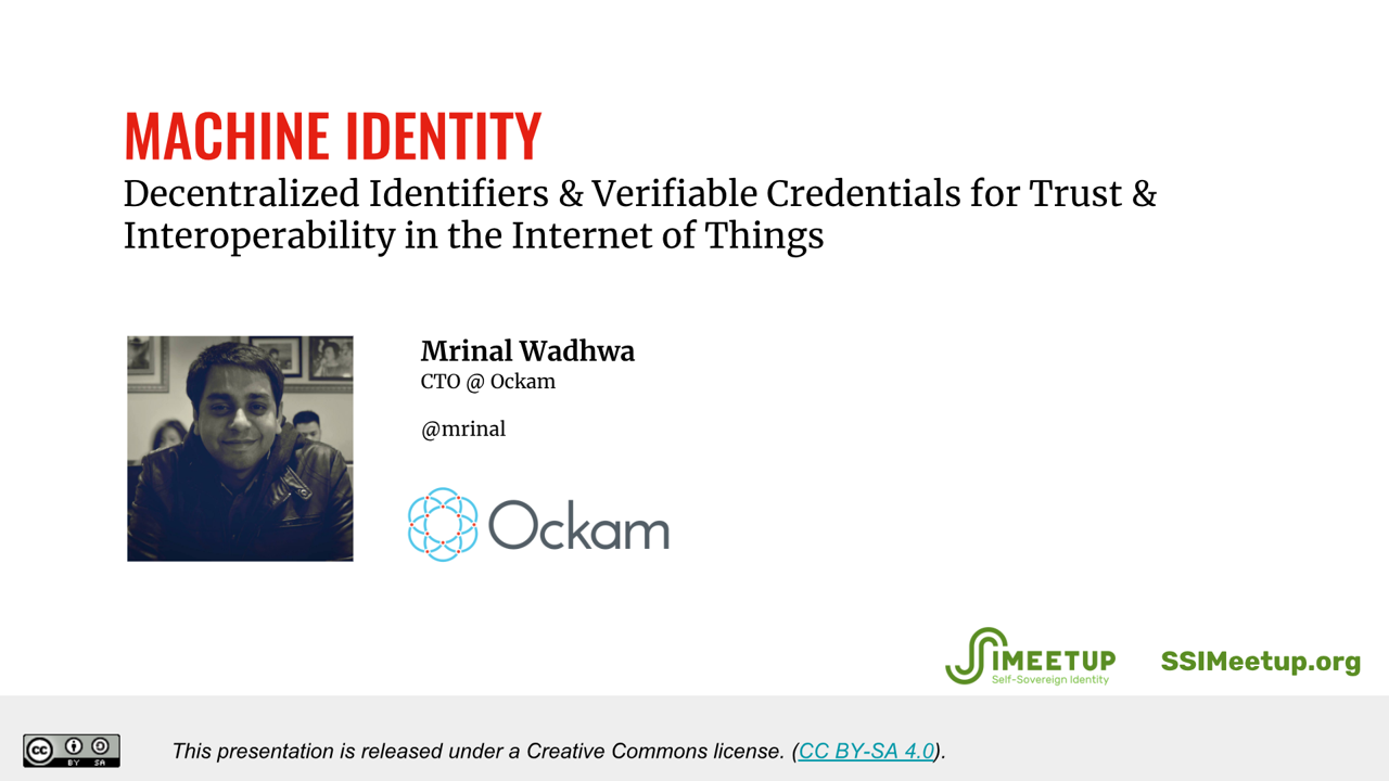 Webinar 25 Mrinal Wadhwa IoT and Identity